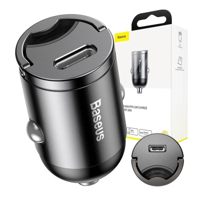 Autopunjač Baseus Tiny Star USB-C, QC 4.0+, PD, 30W