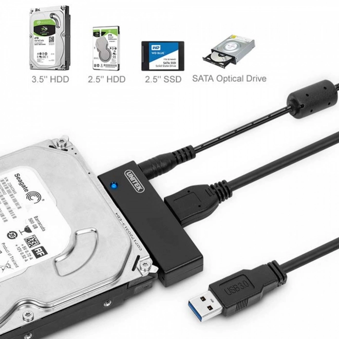 Adapter USB 3.0 na SATA III za HDD/SSD 2,5/3,5 inča