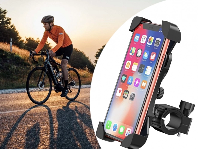 Držač za bicikl za telefon rotirajući za 360°