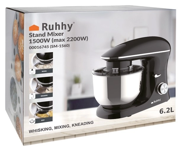 Ruhhy 16745 Kuhinjski robot 6,2L+ 24 slastičarskih nastavaka 2200W