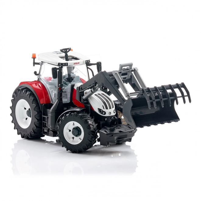 Bruder traktor Steyr Terrus CVT s prednjim utovarivačem