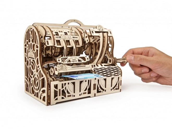 Ugears 3D drvena mehanička slagalica Blagajna