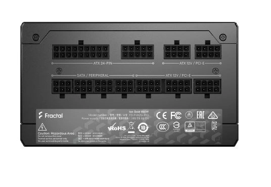 Napajanje Ion Gold 750W 80+ Plus Gold potpuno modularno crno