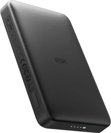 Magnetna power banka ESR Qi2 MagSlim 10 000 mAh crna