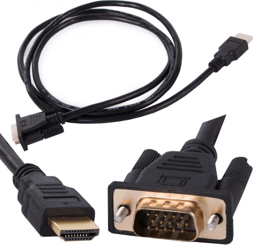 HDMI na VGA kabel 1,3 m s pozlaćenim konektorima, Full HD