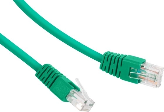 Patch kabel cat 6 utp 1 m zeleni