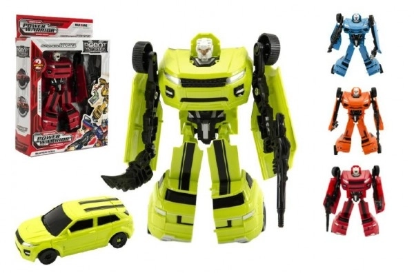 Transformer auto/robot plast 18cm u kutiji 19x22x6cm - 1 komad