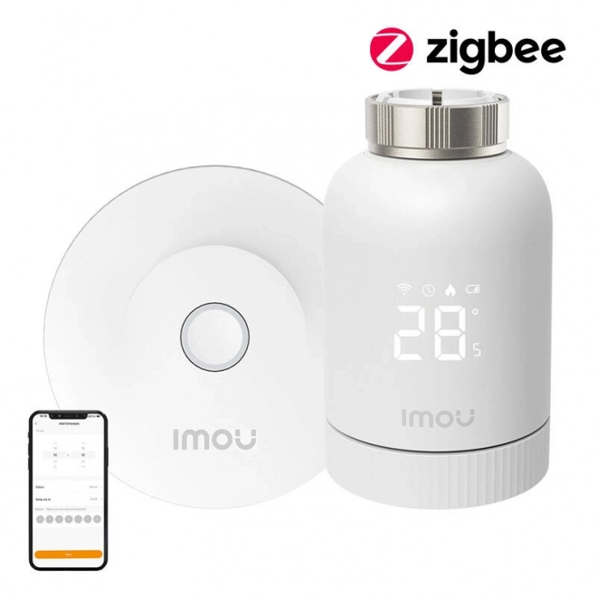 Inteligentne termostatske glave IMOU ZigBee s 6 adapterima i pristupnikom