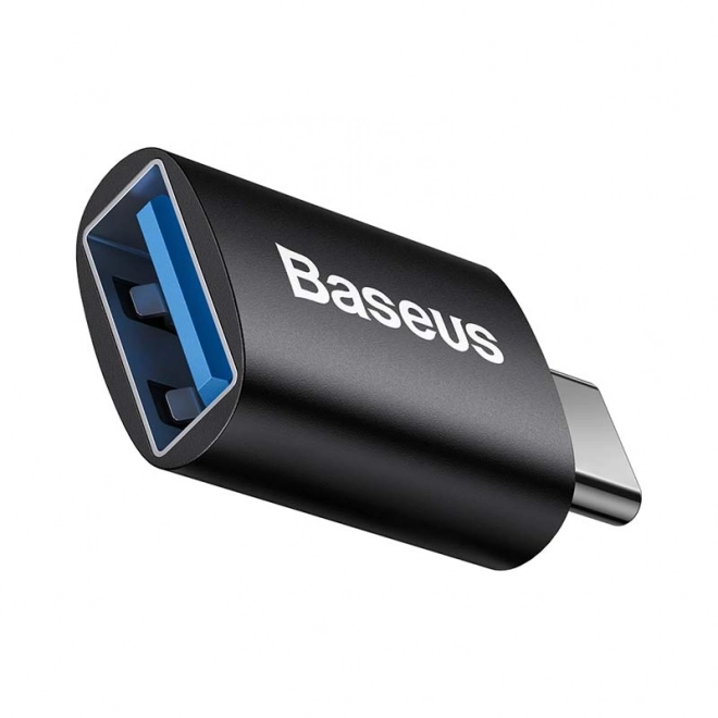 Adapter Baseus Ingenuity USB-C to USB-A OTG crni