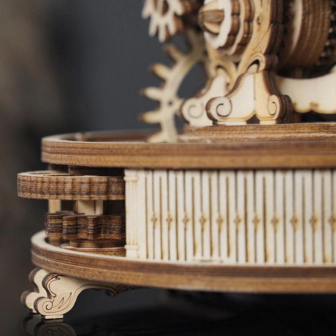 RoboTime 3D drvene mehaničke puzzle Svjetleći globus