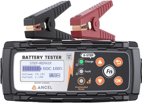 2u1 tester i punjač akumulatora ANCEL BT521