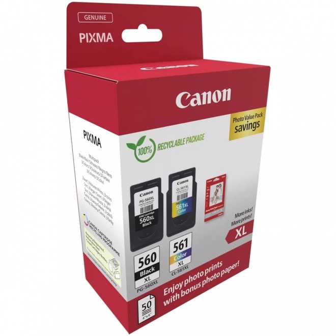 Uložak Canon PG-560XL/CL-561XL s fotografskim papirom