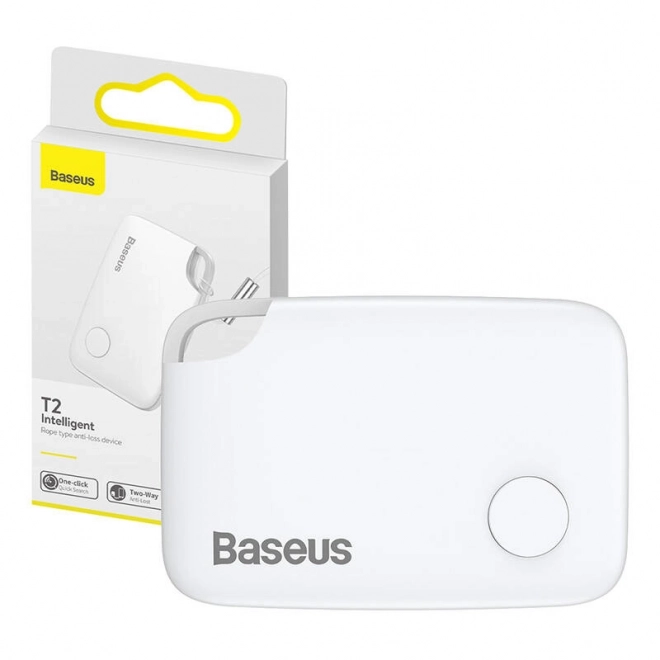 Inteligentni mini lokator Bluetooth Baseus T2 bijeli