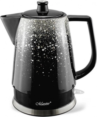 Keramički električni kuhalo za vodu MAESTRO 1,5 l, 1500 W, srebrno