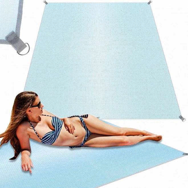 Plažna podloga bez pijeska XXL 200x200cm