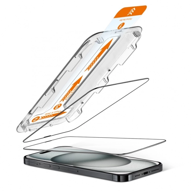 EasyShield 2-komada kaljenog stakla za iPhone 16 / iPhone 15