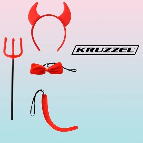 Kostim vraga - set od 4 dijela S22140
