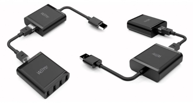 USB 2.0 produživač preko IP 4x USB 60m