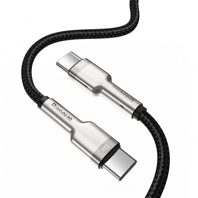 USB-C na USB-C kabel Baseus Cafule 100W, 2m crni