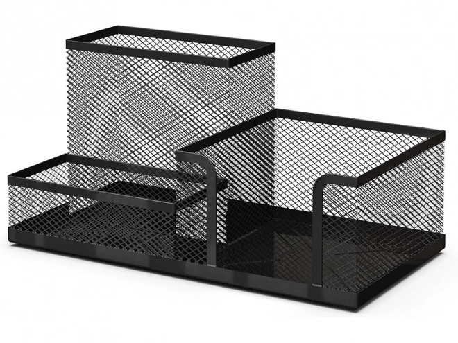 Metalni stolni organizator 3 pretinca