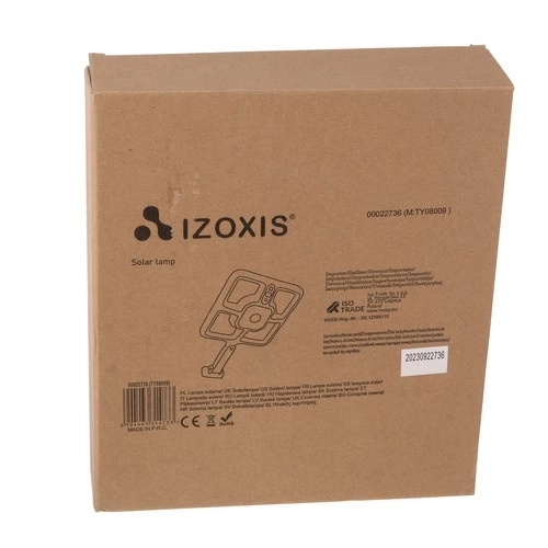 Solarna lampa Izoxis 22736
