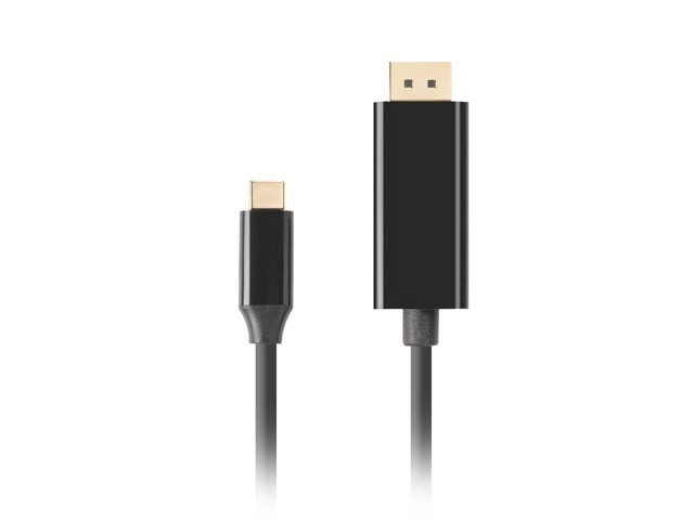 Kabel USB-C na DisplayPort 1,8m 4K 60Hz crni