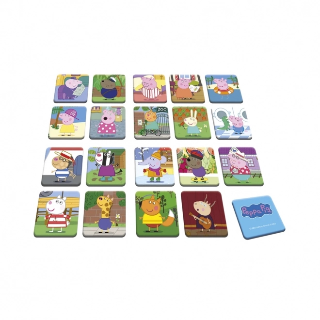 Igra memorije s Peppa Pig
