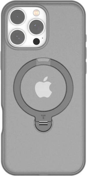 Torras Ostand Spin futrola za iPhone 16 Pro Max siva