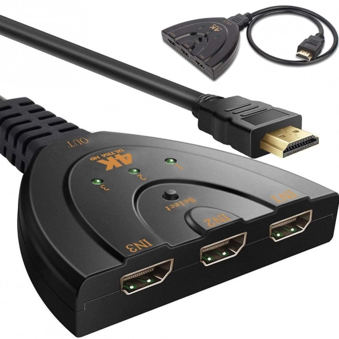 Hdmi 3-portni 4k preklopnik
