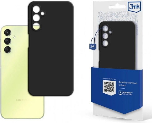 Mat futrola 3mk za Samsung Galaxy A25 5G – crna