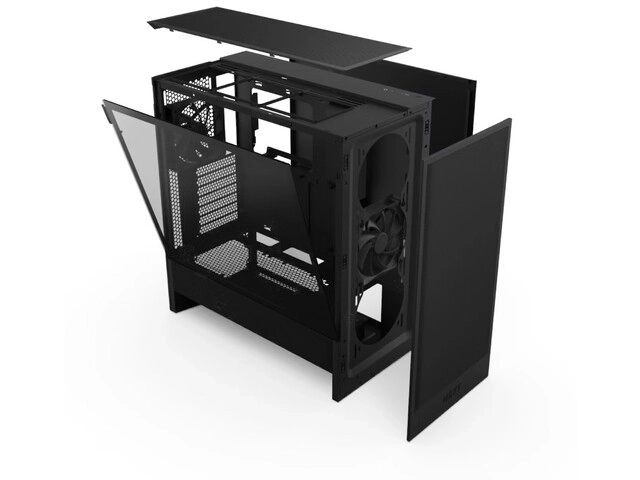 Kućište H5 Flow midi tower s prozorom crna