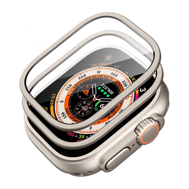 Zaštitni set za Apple Watch Ultra ESR 49mm (kućište + staklo) (titan)