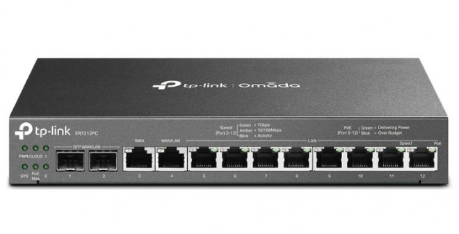 Višenamjenski VPN usmjerivač TP-Link Omada ER7212PC