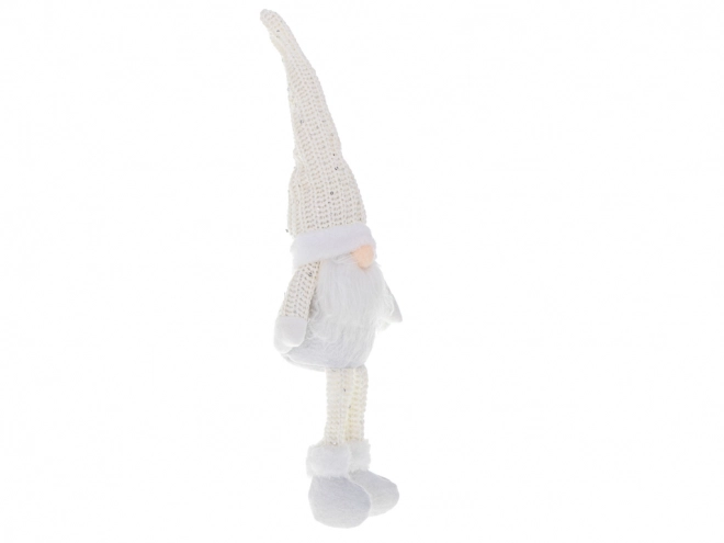 Božićni patuljak s bijelom bradom 47cm