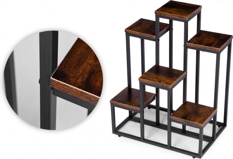 Višerazinsko izlaganje na 6 polica