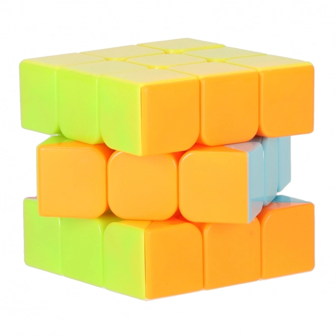 Puzzle kocka 3 x 3 neon