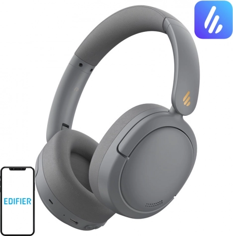 Bežične slušalice s ANC Edifier W800BT Pro – Siva