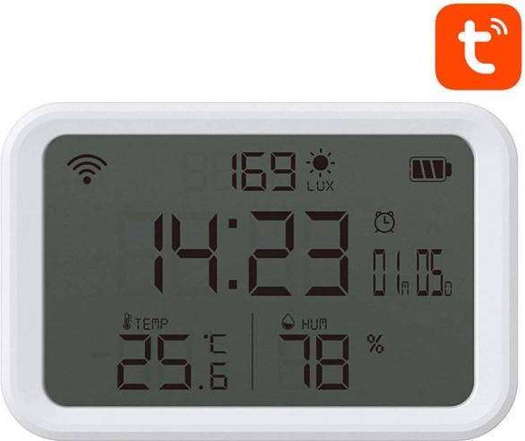 Neo pametni senzor temperature, vlage i svjetla Wi‑Fi TUYA