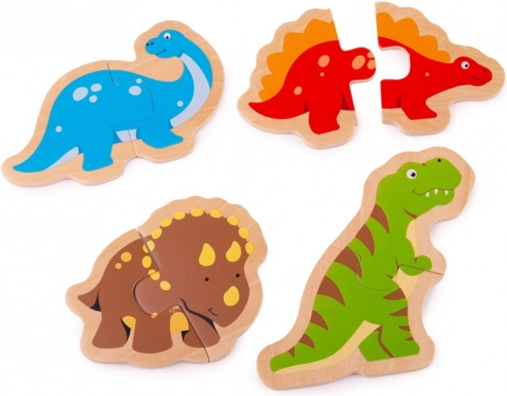 Drvene slagalice dinosauri za djecu