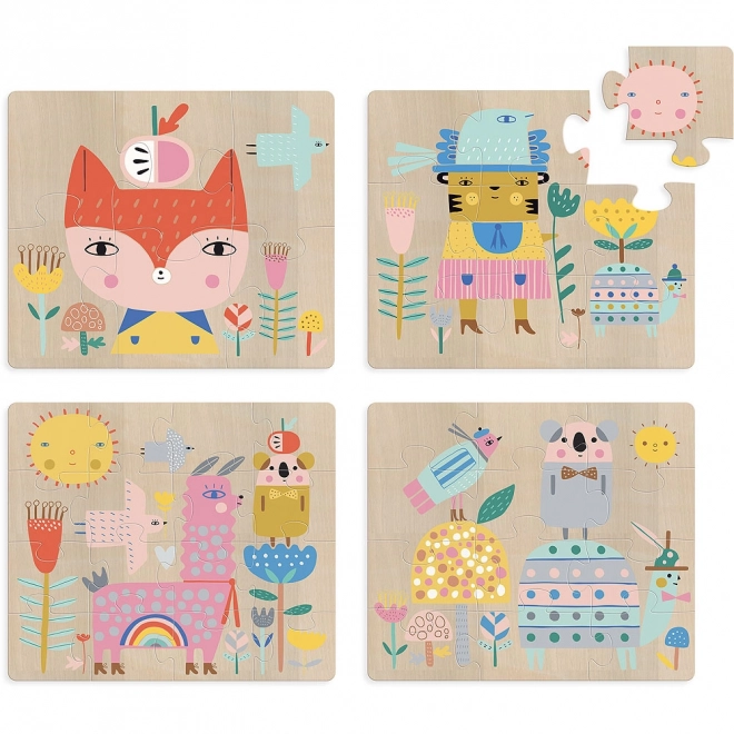 Vilac drvene puzzle koje razvijaju priču