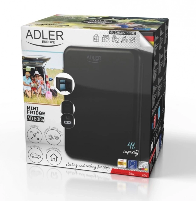 Mini hladnjak 4L crni AD 8084