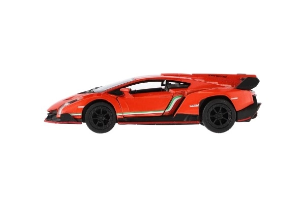 Automobil Kinsmart Lamborghini Veneno metal/plastika 13cm na povlačenje unatrag