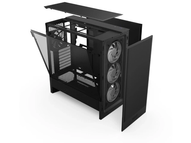Računalno kućište H5 FLOW RGB Mid Tower crna