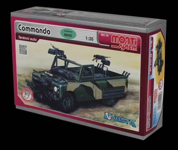 Građevni set Monti System Commando