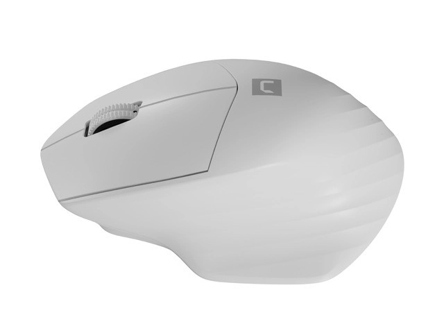 Bežični miš Siskin 2 1600 DPI Bluetooth 5.0 + 2,4GHz – Bijela