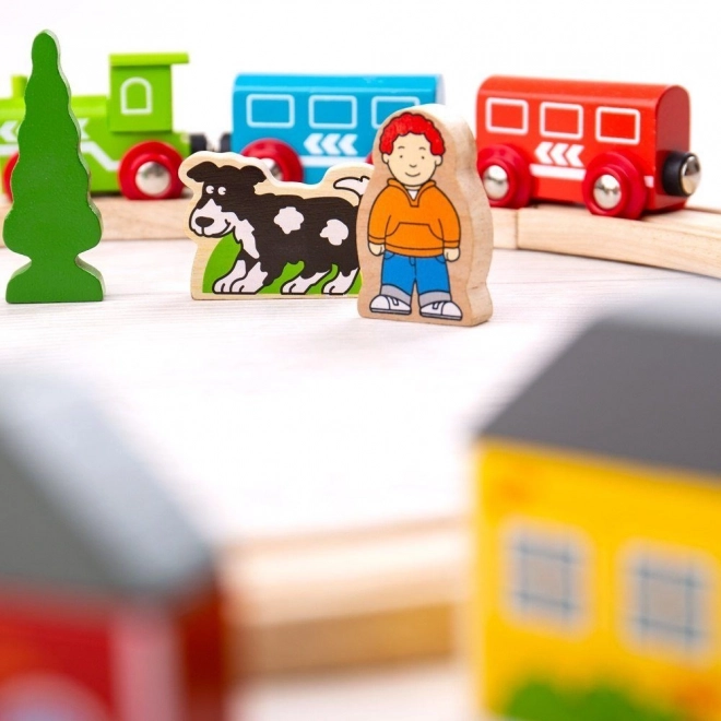 Bigjigs Rail Moja prva željeznička pruga 19 dijelova