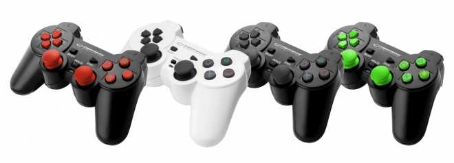 Crni gamepad s vibracijama za PS3 i PC