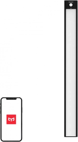 Senzorsko LED svjetlo za ormar YEELIGHT 40 cm, crno, 4000 K