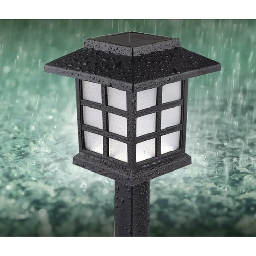 Solarne vrtne lampe LED – set 6x kućica