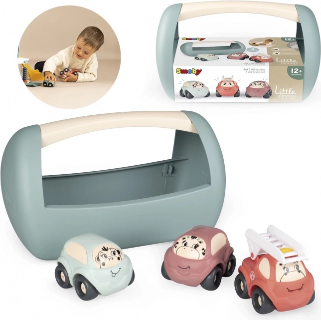 Little Smoby set autića u prijenosnoj kutijici